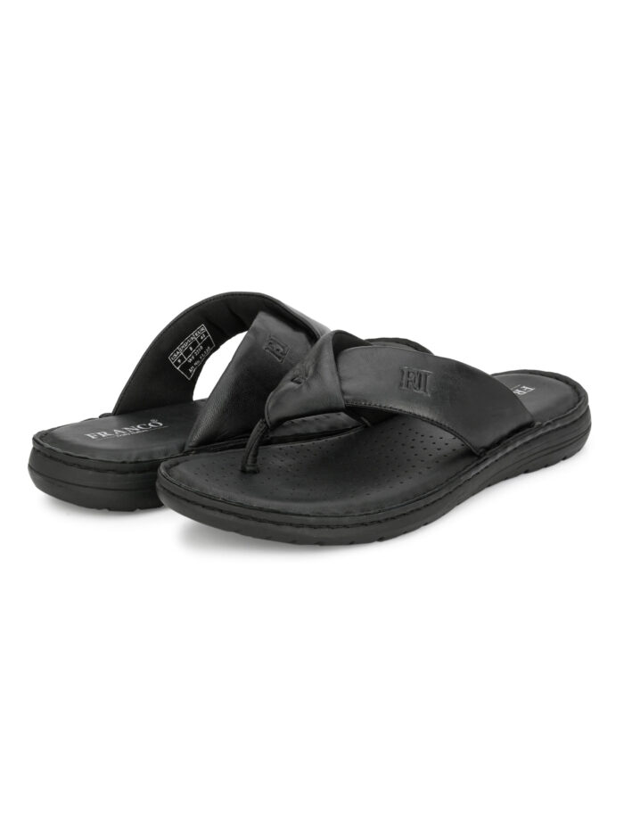 FL2013520BLACK2028629.jpg MEN THONG CHAPPAL - Image 3