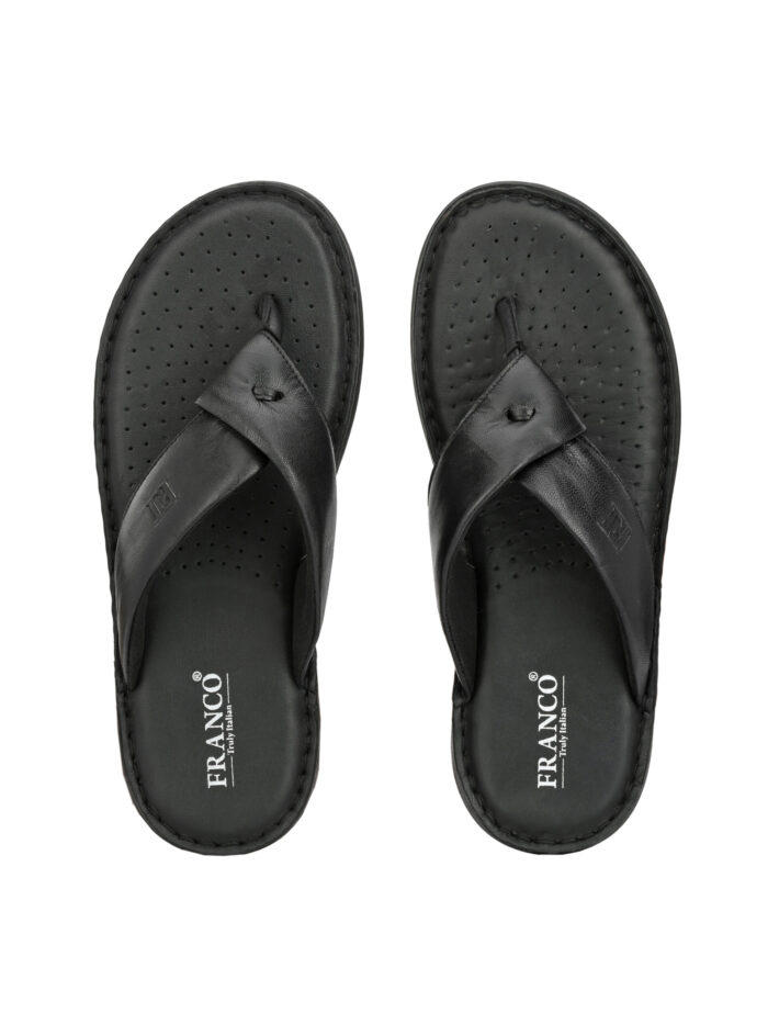 FL2013520BLACK2028929.jpg MEN THONG CHAPPAL - Image 4