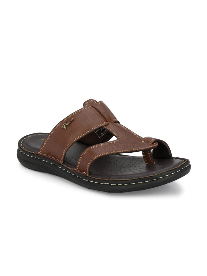 FL2015320BROWN2028229.jpg MEN THONG CHAPPAL - Image 2