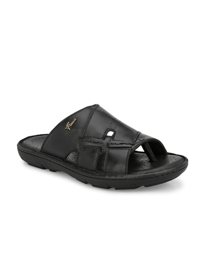 FL2035120BLACK2028229.jpg MEN THONG SLIPPER - Image 2
