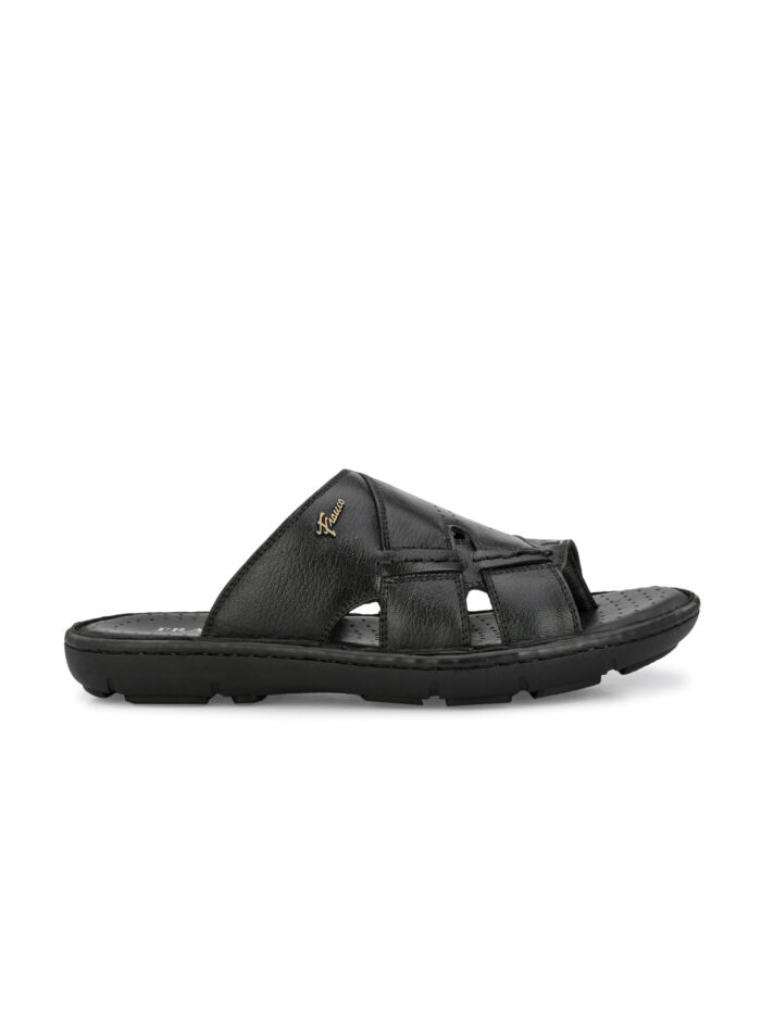 FL2035120BLACK2028329.jpg MEN THONG SLIPPER - Image 1